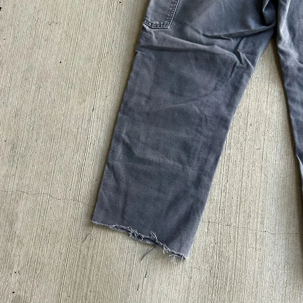 Carhartt B136 GVL gray double knee work wear carpenter pants